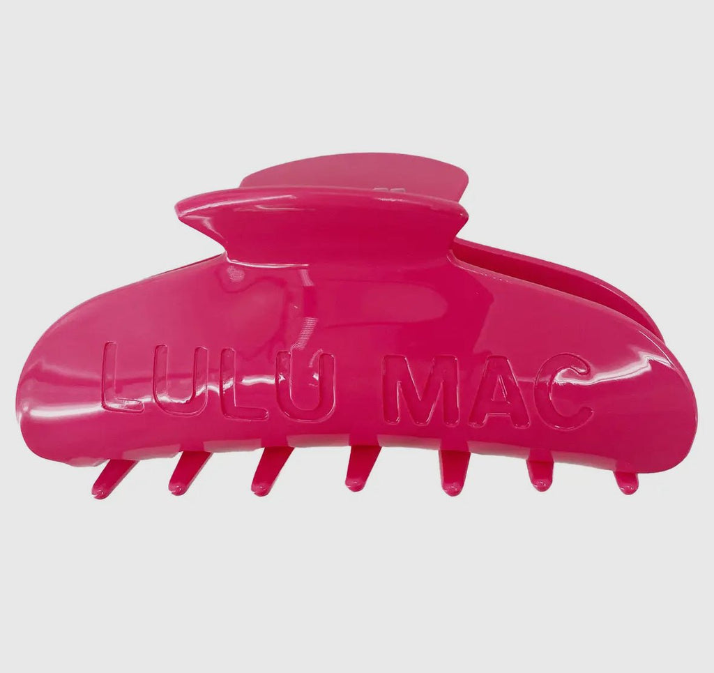 LULU MAC HAIR CLIPS LM - HR - 1000 - Hot Pink - The Edit LLC