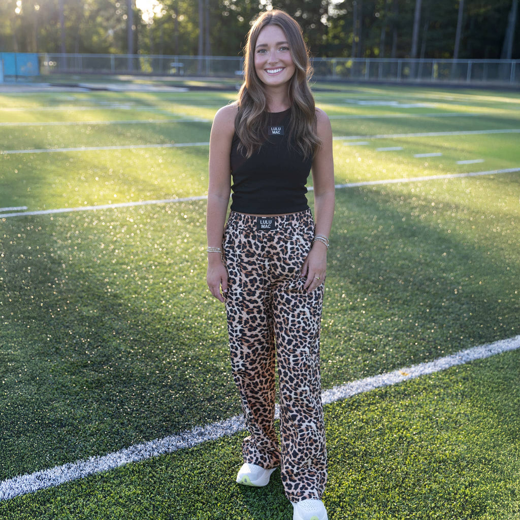 Lulu Mac - LEOPARD PANT - The Edit LLC