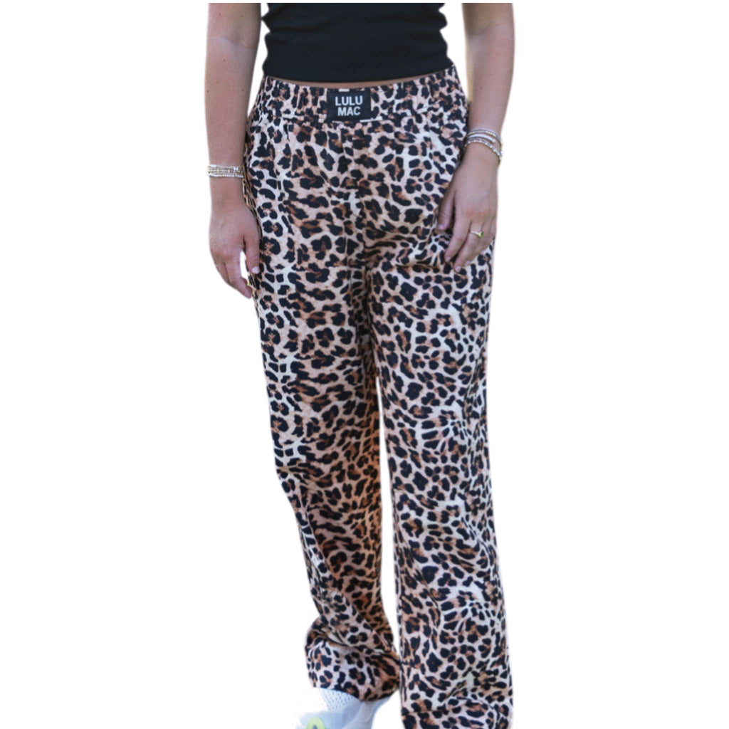 Lulu Mac - LEOPARD PANT - The Edit LLC