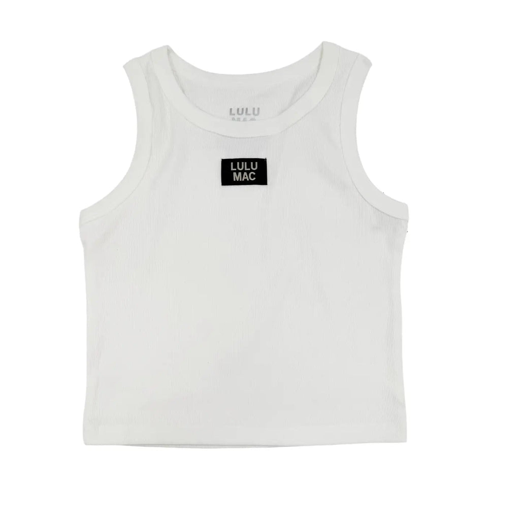 LULU MAC Tank - White - The Edit LLC