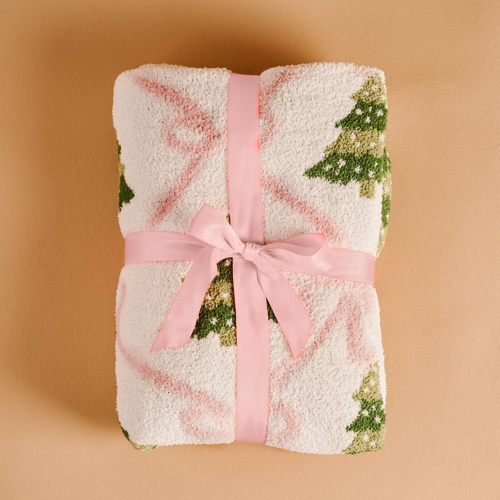 Luxe Blanket - Twinkling Trees - The Edit LLC