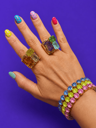 LUXE Gem Cluster Ring - The Edit LLC