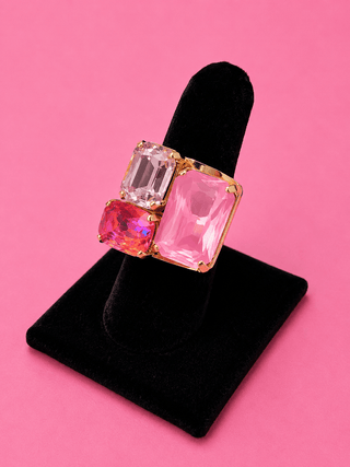 LUXE Gem Cluster Ring - The Edit LLC