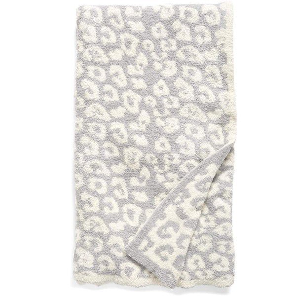 Luxe Super Soft Leopard Animal Print Comfy Blanket - The Edit LLC