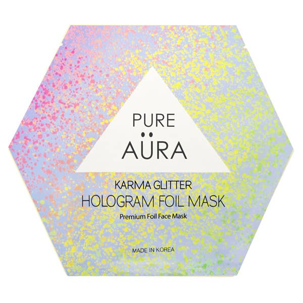 LUXURY KARMA GLITTER FOIL FACIAL SHEET MASK - The Edit LLC