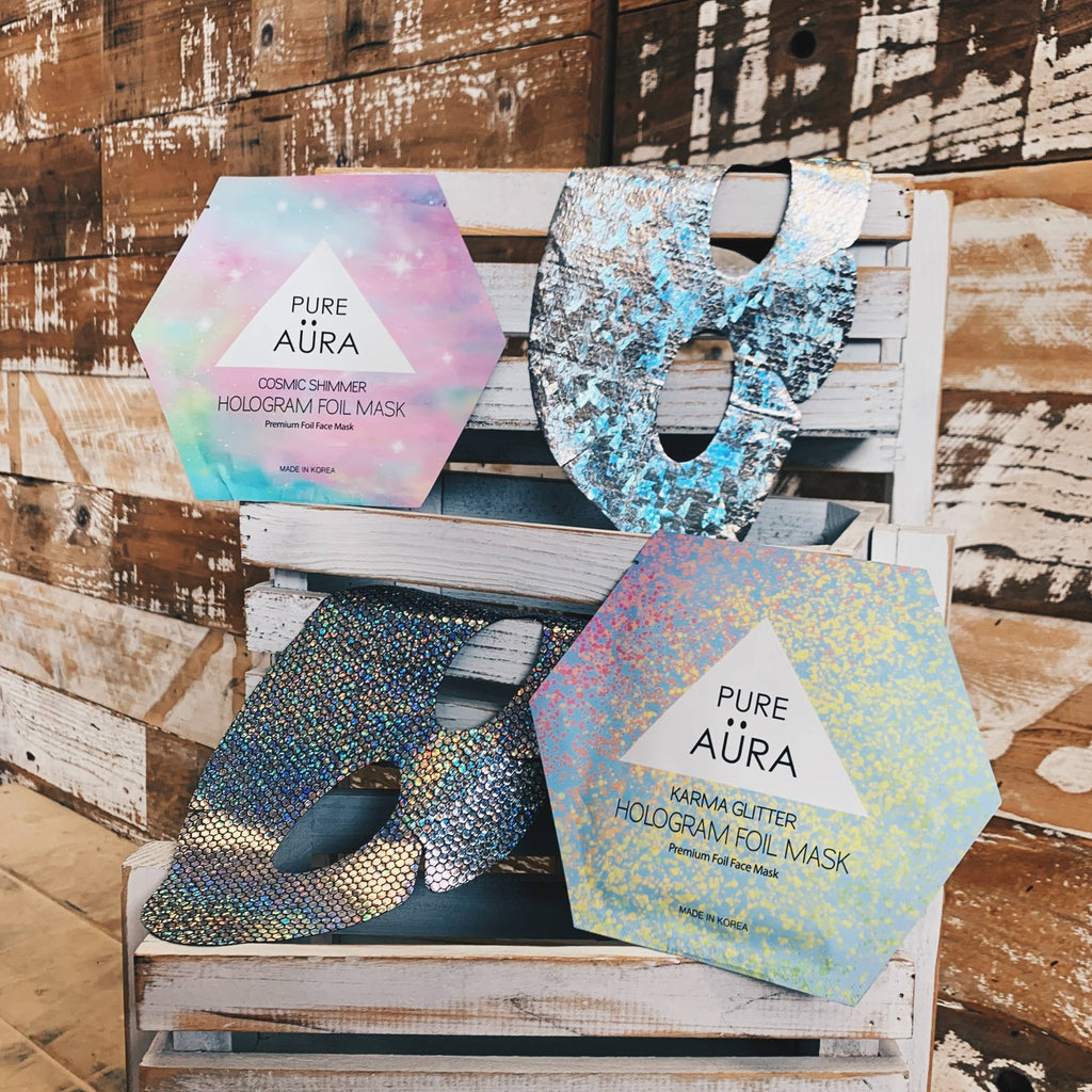 LUXURY KARMA GLITTER FOIL FACIAL SHEET MASK - The Edit LLC