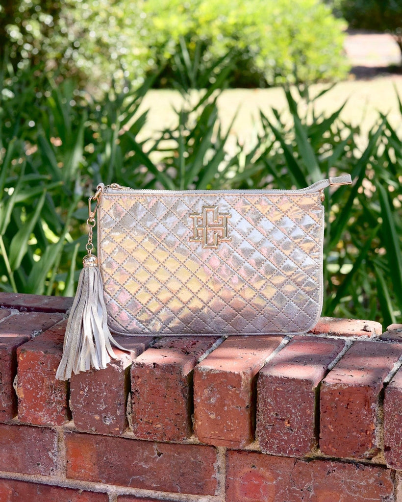 Madelyn Clutch/Crossbody Champagne Pop: Default - The Edit LLC
