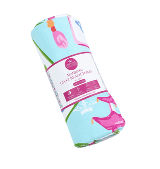 Mah Jong Beach Towel 40x70" - The Edit LLC