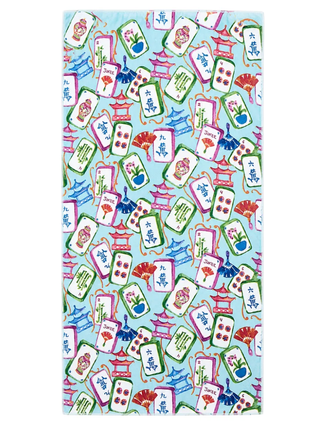 Mah Jong Beach Towel 40x70" - The Edit LLC