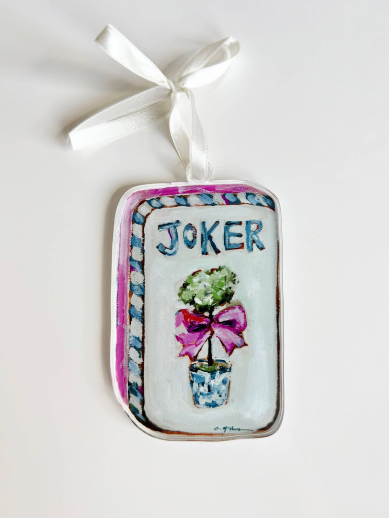 "Mahjong Chic" ornament - The Edit LLC