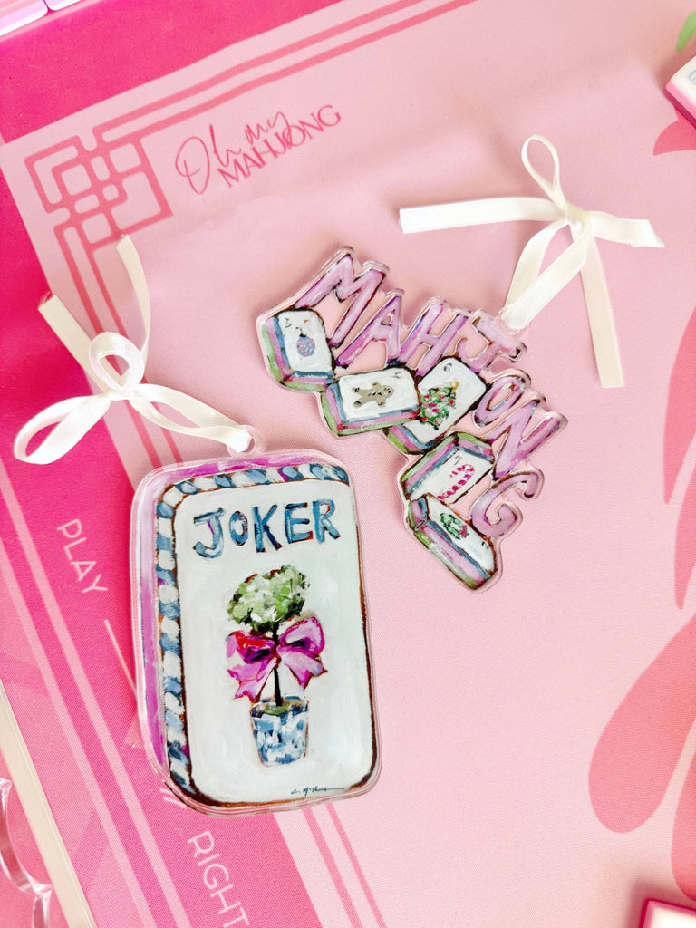 "Mahjong Chic" ornament - The Edit LLC