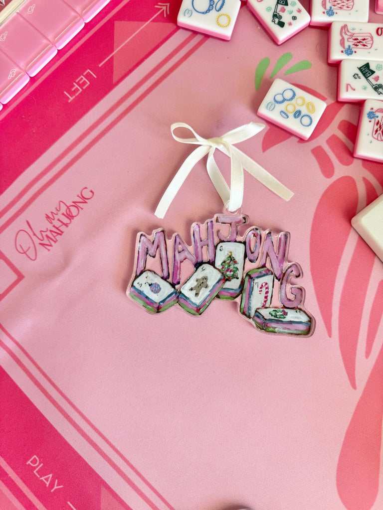 "Mahjong Christmas" ornament - The Edit LLC
