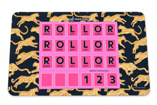 Mahjong Solo Practice Mats, Neoprene, Mix-n-Match Designs: Design #10 - The Edit LLC