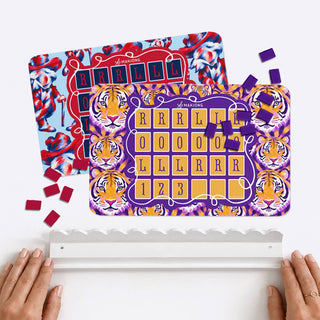 Mahjong Solo Practice Mats, Neoprene, Mix-n-Match Football: Design Vols - The Edit LLC