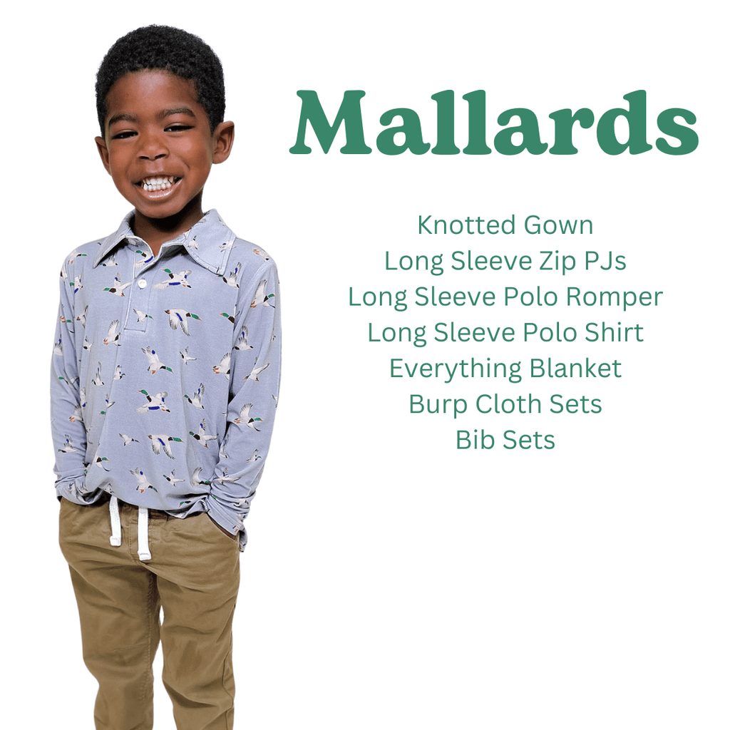 Mallards Ducks & Camo - Bib Set - The Edit LLC