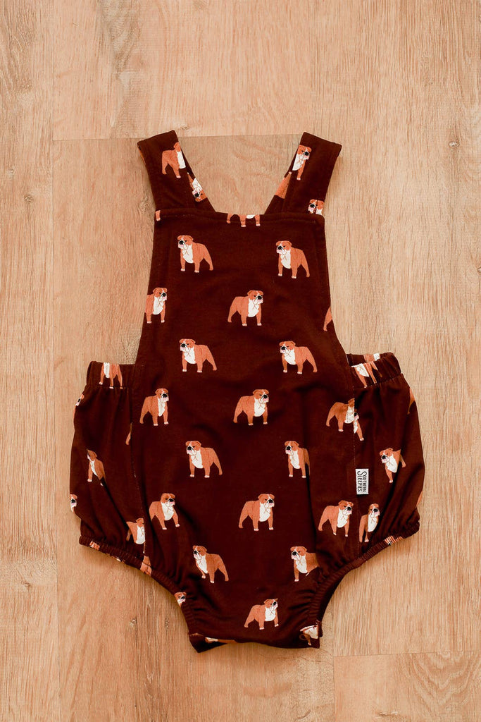Maroon Bulldog Bamboo Sun Bubble w/Adjustable Straps GAMEDAY - The Edit LLC