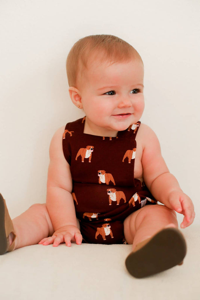 Maroon Bulldog Bamboo Sun Bubble w/Adjustable Straps GAMEDAY - The Edit LLC