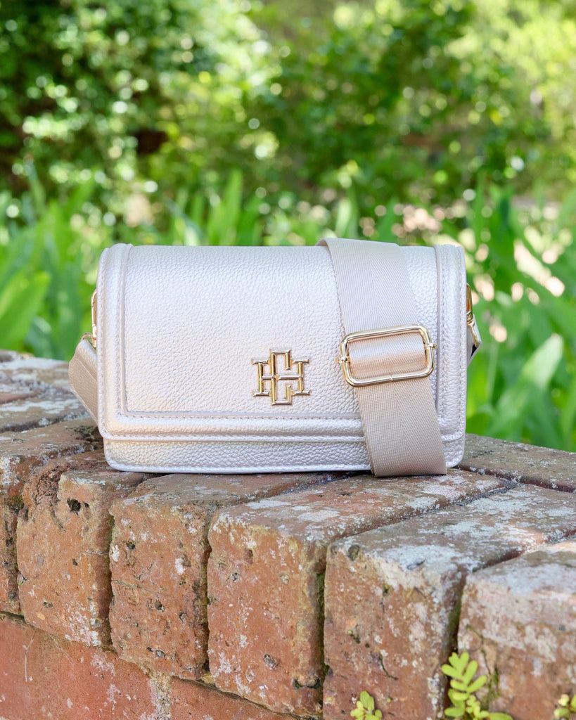 Maverick Crossbody with Pocket Pearl PB: Default - The Edit LLC