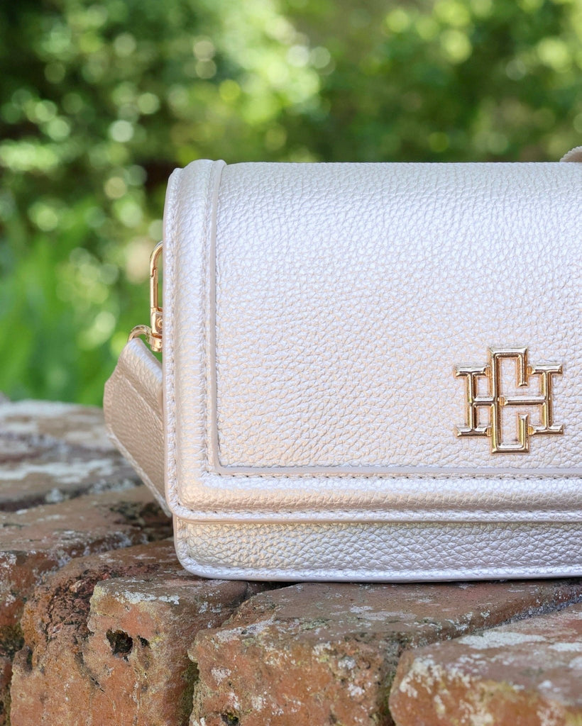Maverick Crossbody with Pocket Pearl PB: Default - The Edit LLC