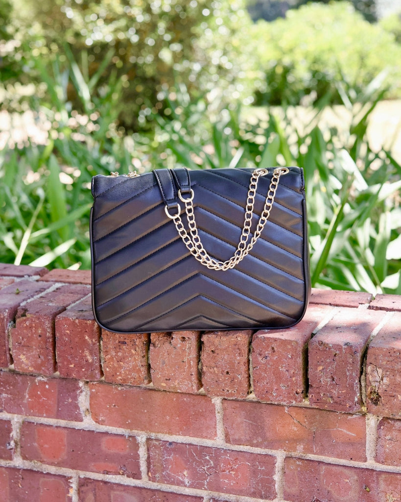 Mia Crossbody Bag Black VQ: Default - The Edit LLC