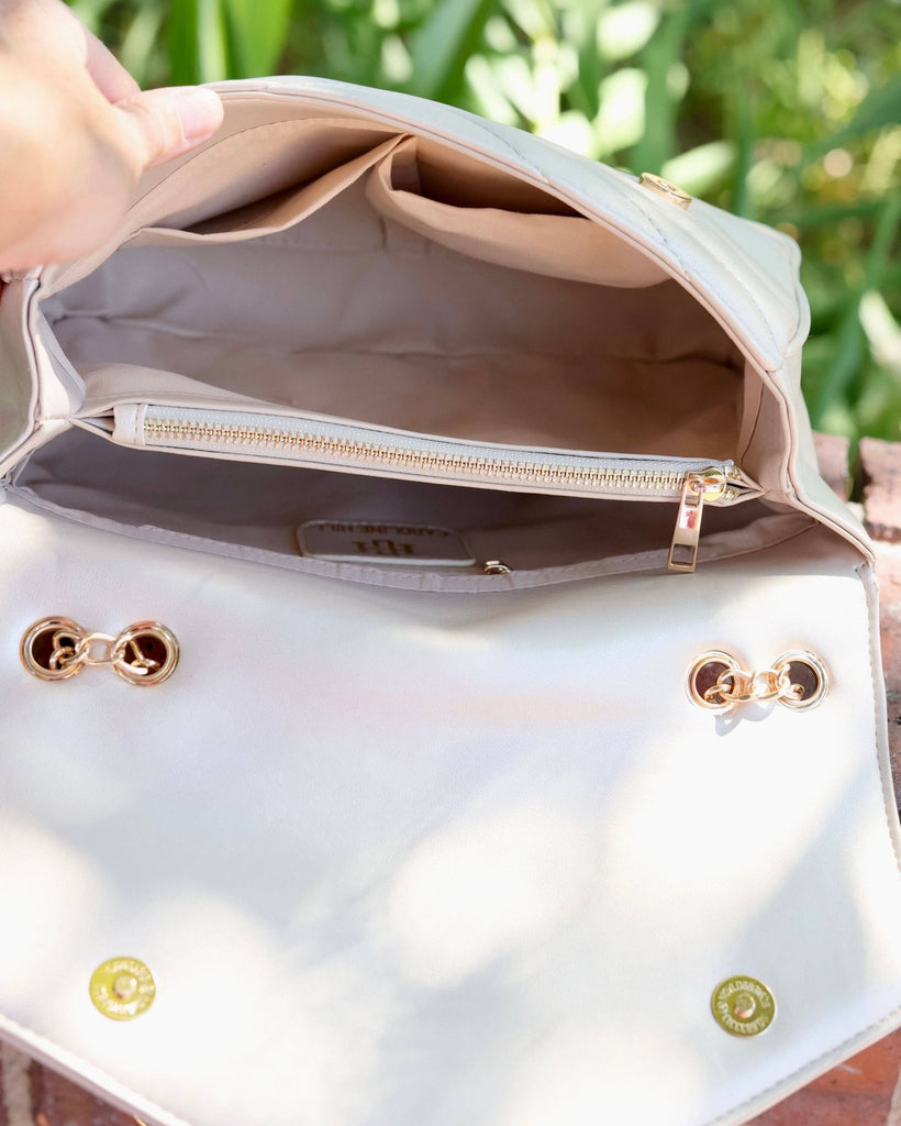Mia Crossbody Bag Saddle VQ: Default - The Edit LLC