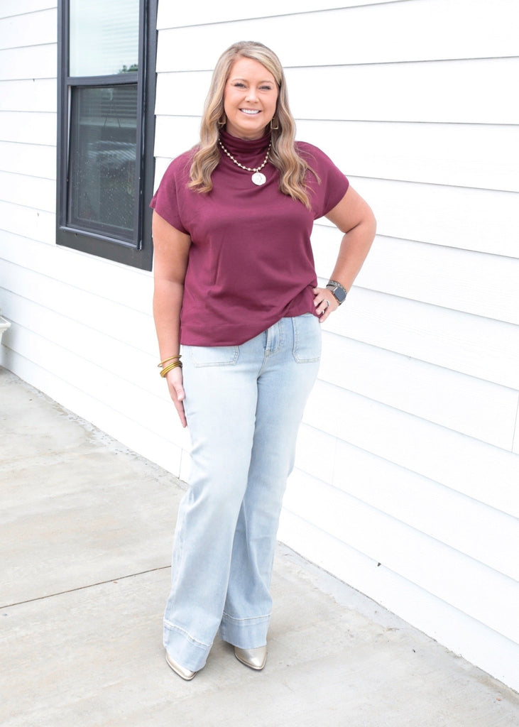 MICA Wide Leg Patch Pocket - The Edit LLC