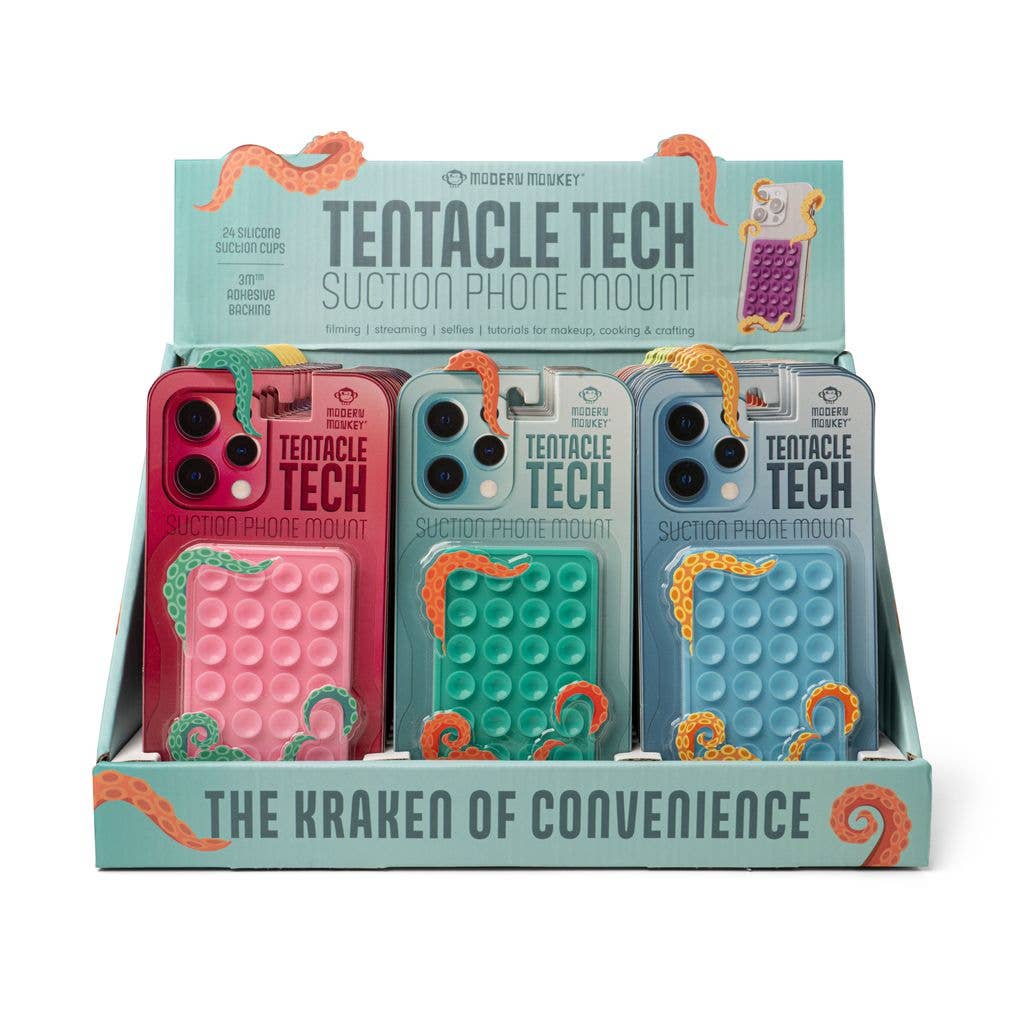 Modern Monkey Tentacle Tech Suction Phone Mount - The Edit LLC