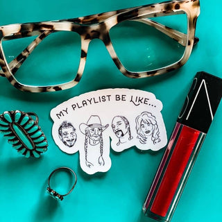 My Playlist Sticker - The Edit LLC