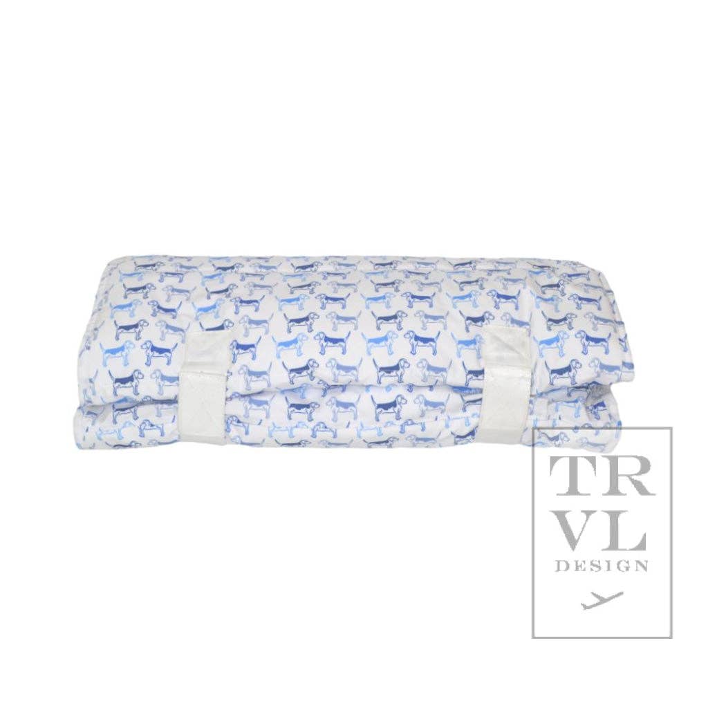 Nap Mat - Rest Up! Puppy Love Blue: Pup Blue - The Edit LLC