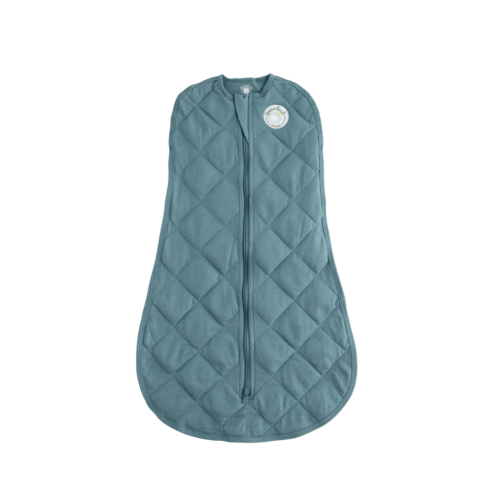 Ocean Blue (0 - 6m) Dream Weighted Sleep Swaddle - The Edit LLC