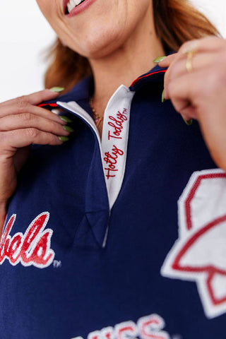 Ole Miss Logo Patch Dress - The Edit LLC
