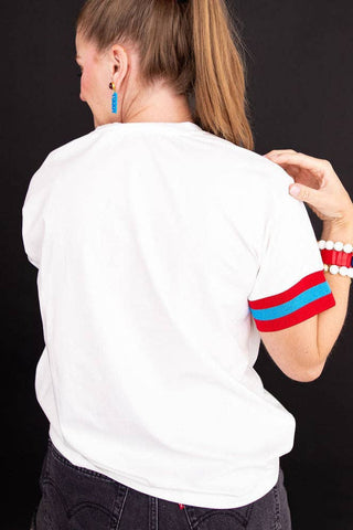 Ole Miss Sparkle Logo T-Shirt - The Edit LLC