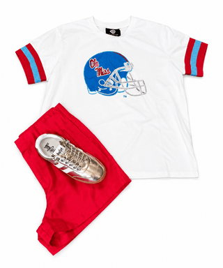 Ole Miss Sparkle Logo T-Shirt - The Edit LLC