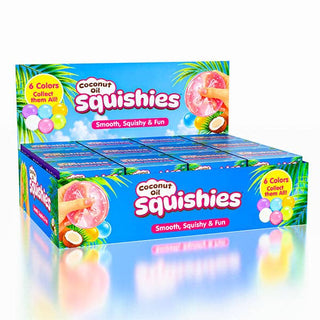 ONE Coconut Oil Squishies® Solid Squish Fidget Stress Ball - The Edit LLC