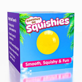 ONE Coconut Oil Squishies® Solid Squish Fidget Stress Ball - The Edit LLC