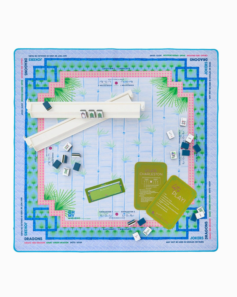Palm Paradise Mahjong Mat - The Edit LLC