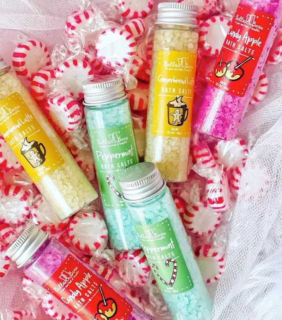 Paradise Fruits Bath Salts Gift Set | Xmas Gift | Women - The Edit LLC