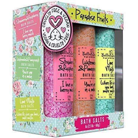 Paradise Fruits Bath Salts Gift Set | Xmas Gift | Women - The Edit LLC