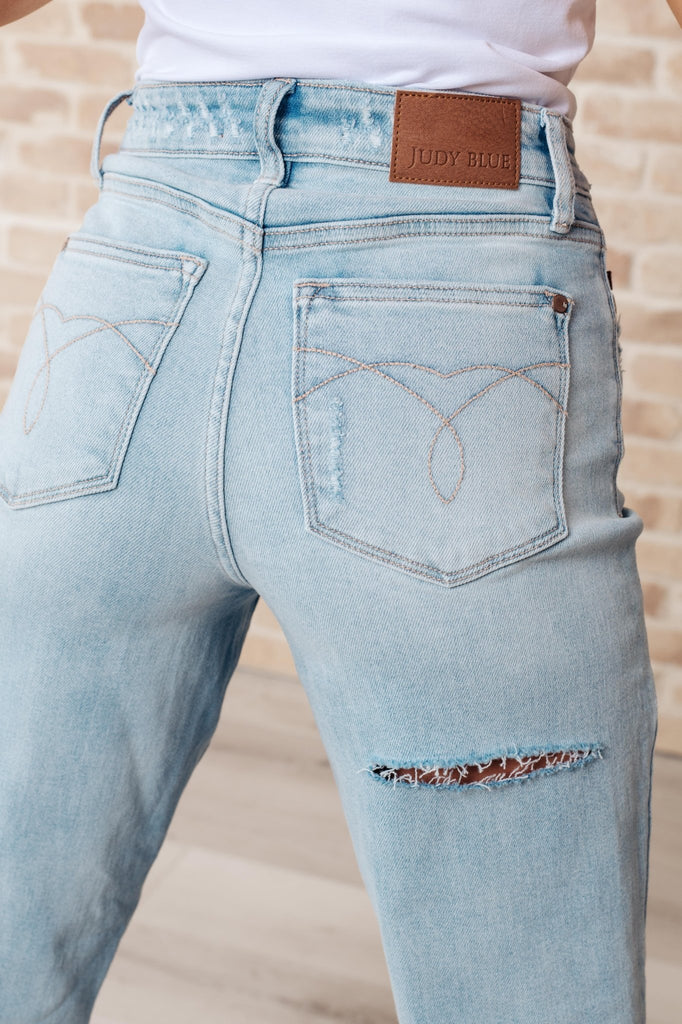 Parker High Rise 90's Straight Jeans - The Edit LLC