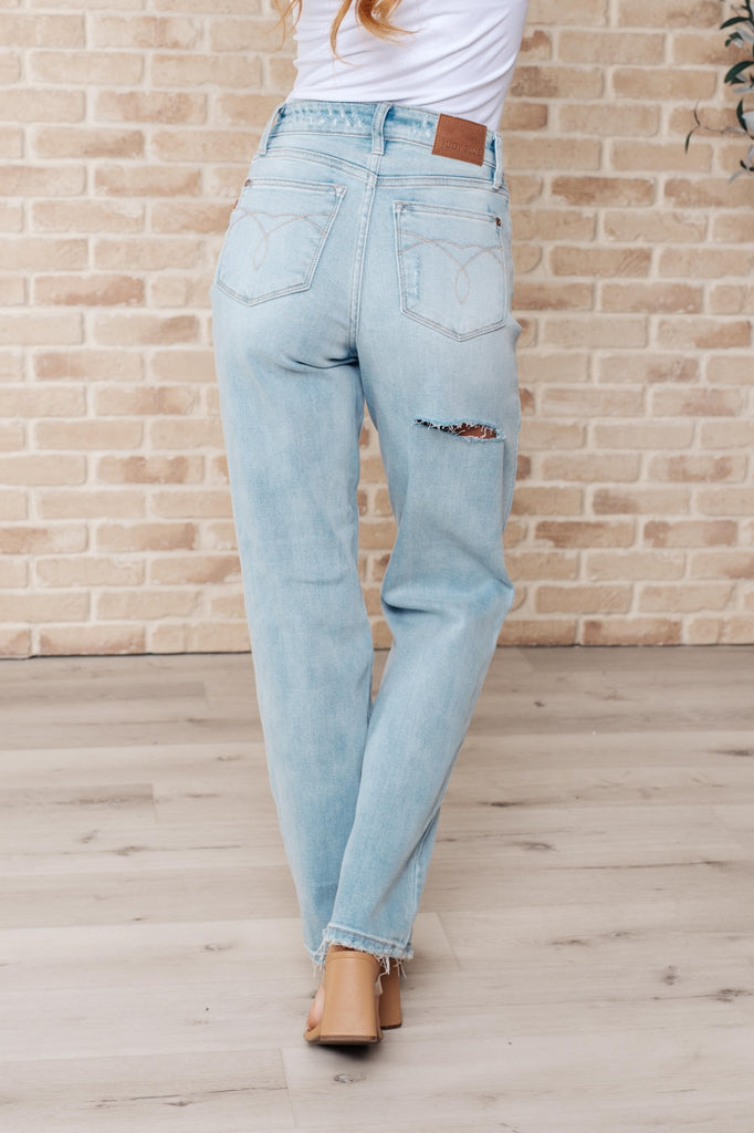 Parker High Rise 90's Straight Jeans - The Edit LLC