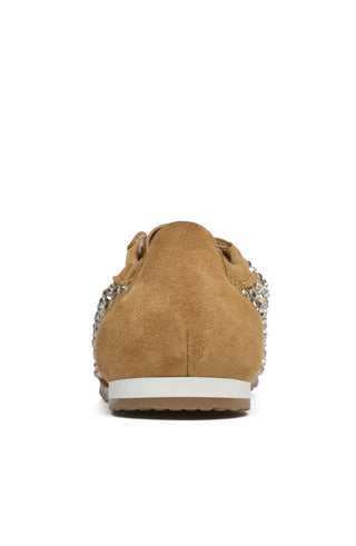 PASA: MUSTARD KID SUEDE/STRASS / 7 - The Edit LLC