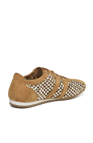 PASA: MUSTARD KID SUEDE/STRASS / 7 - The Edit LLC