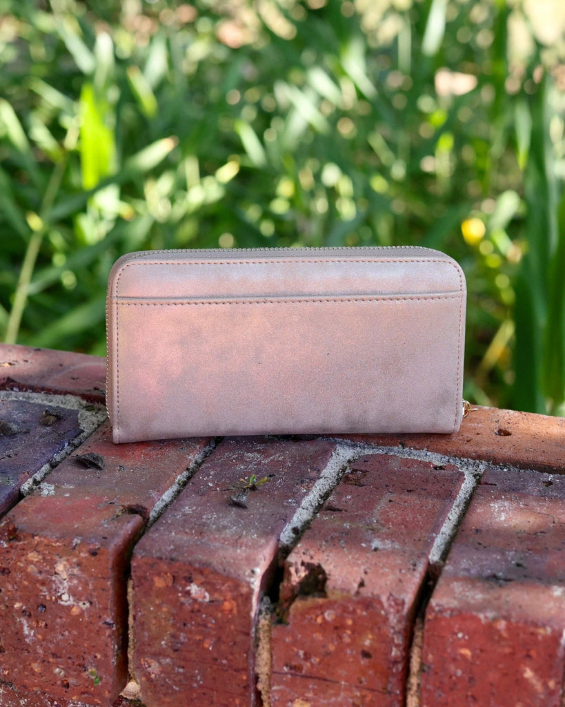Penelope Wallet Gold Shimmer: Default - The Edit LLC