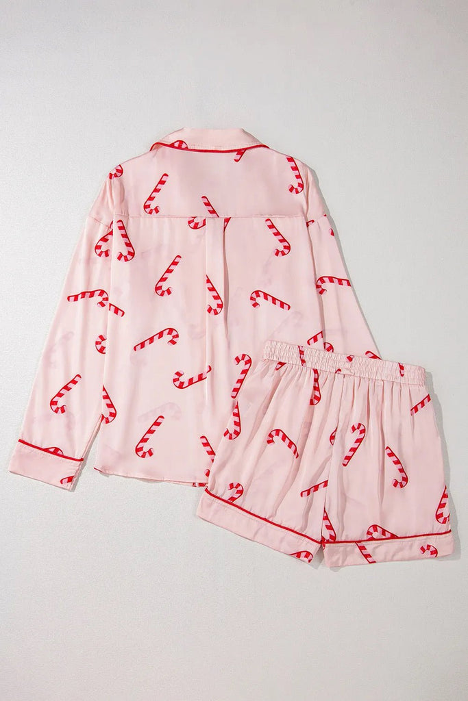 Peppermint Pajama Set - The Edit LLC