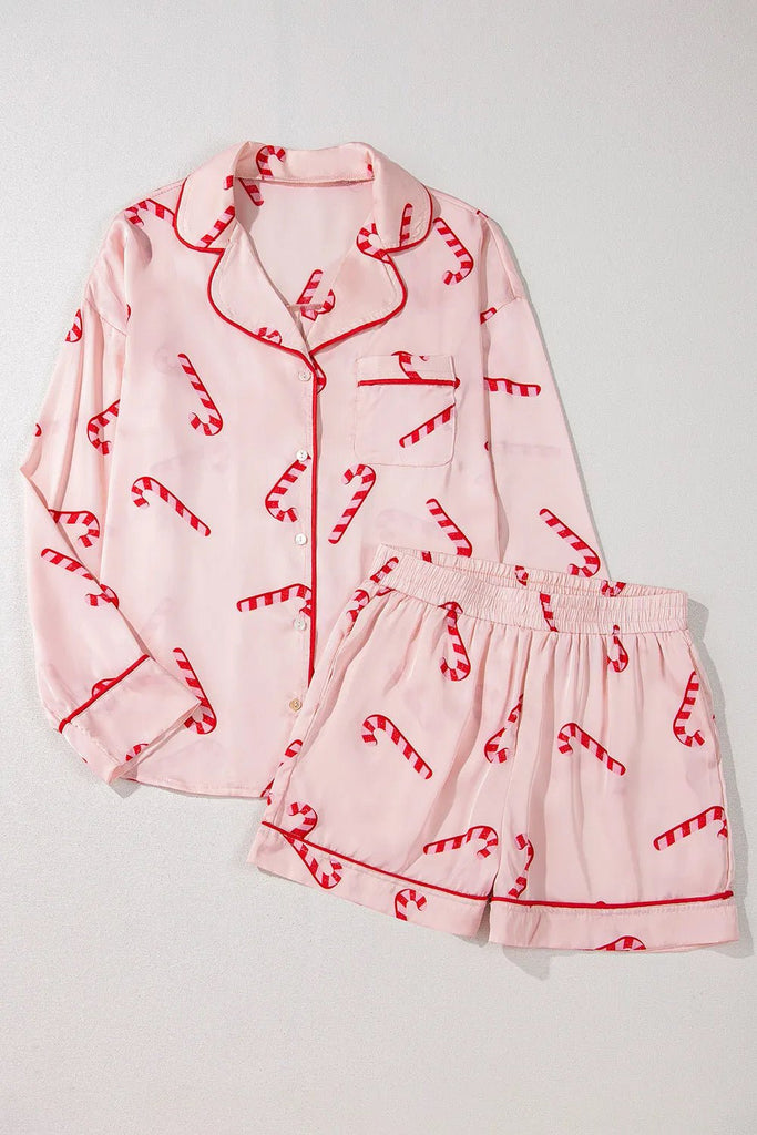 Peppermint Pajama Set - The Edit LLC