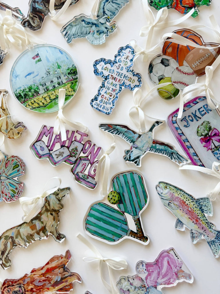 "Pickleball" ornament - The Edit LLC