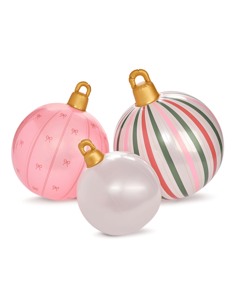 Pink Light Up Inflatable Ornaments - The Edit LLC