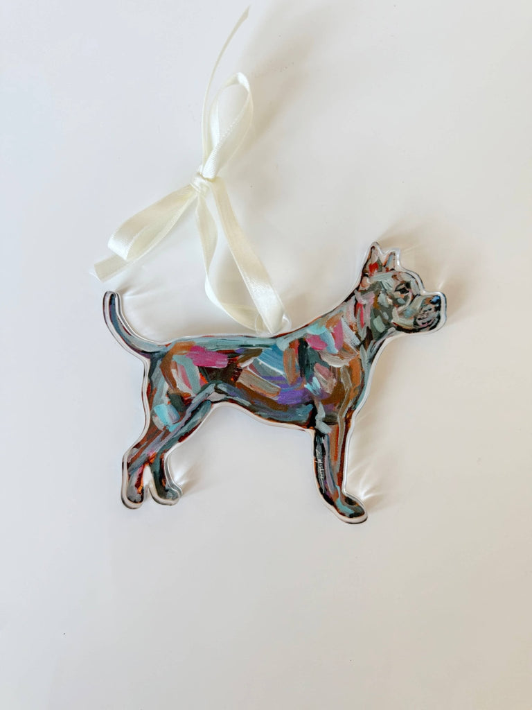 "Pitbull" ornament - The Edit LLC