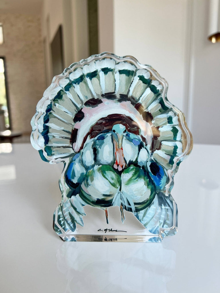 "Preston Gravy" turkey acrylic shelfie - The Edit LLC