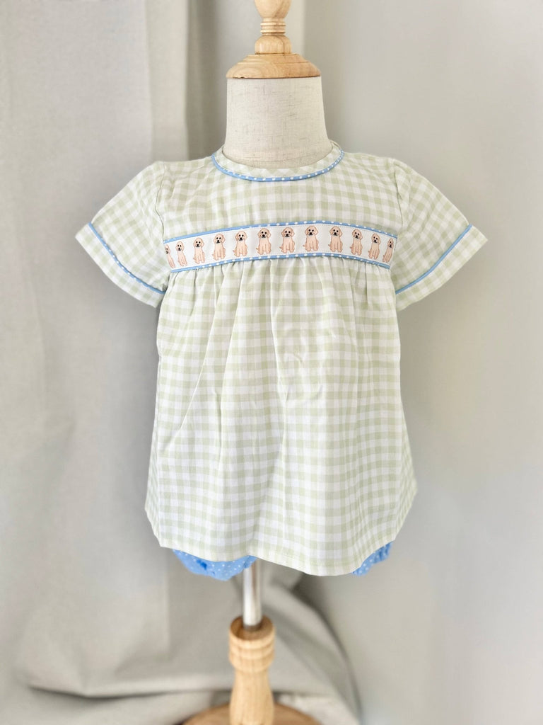 Proper Pups Boys Bloomer Set - Woven: 2t - The Edit LLC